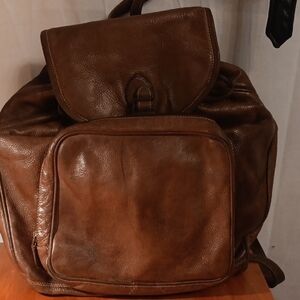 Durkees Express Leather Backpack